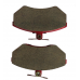 China factory auto spare parts car disc brake parts no dust ceramic pad break