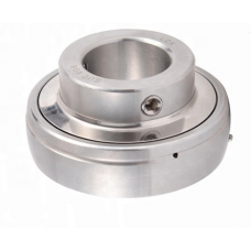 Stainless steel set screw locking insert ball bearing for engineering machine 